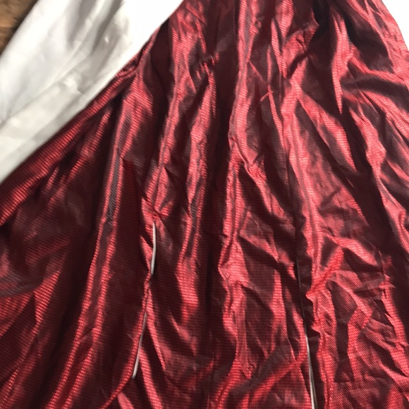 La Tucha white beaded long jacket size small - Picture 14 of 16